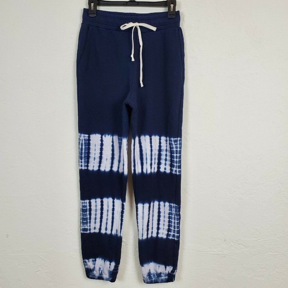 Madewell Sweatpants XS Blue Tie Dyed Joggers